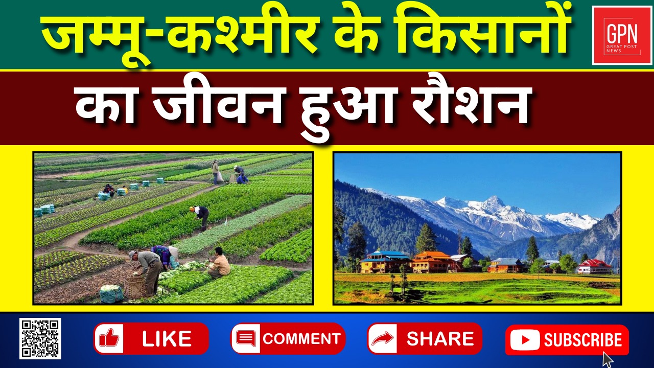 कैसे किसानों की आय बढ़ा रही 'बैंगनी क्रांति' || Great Post News || #jammukashmir