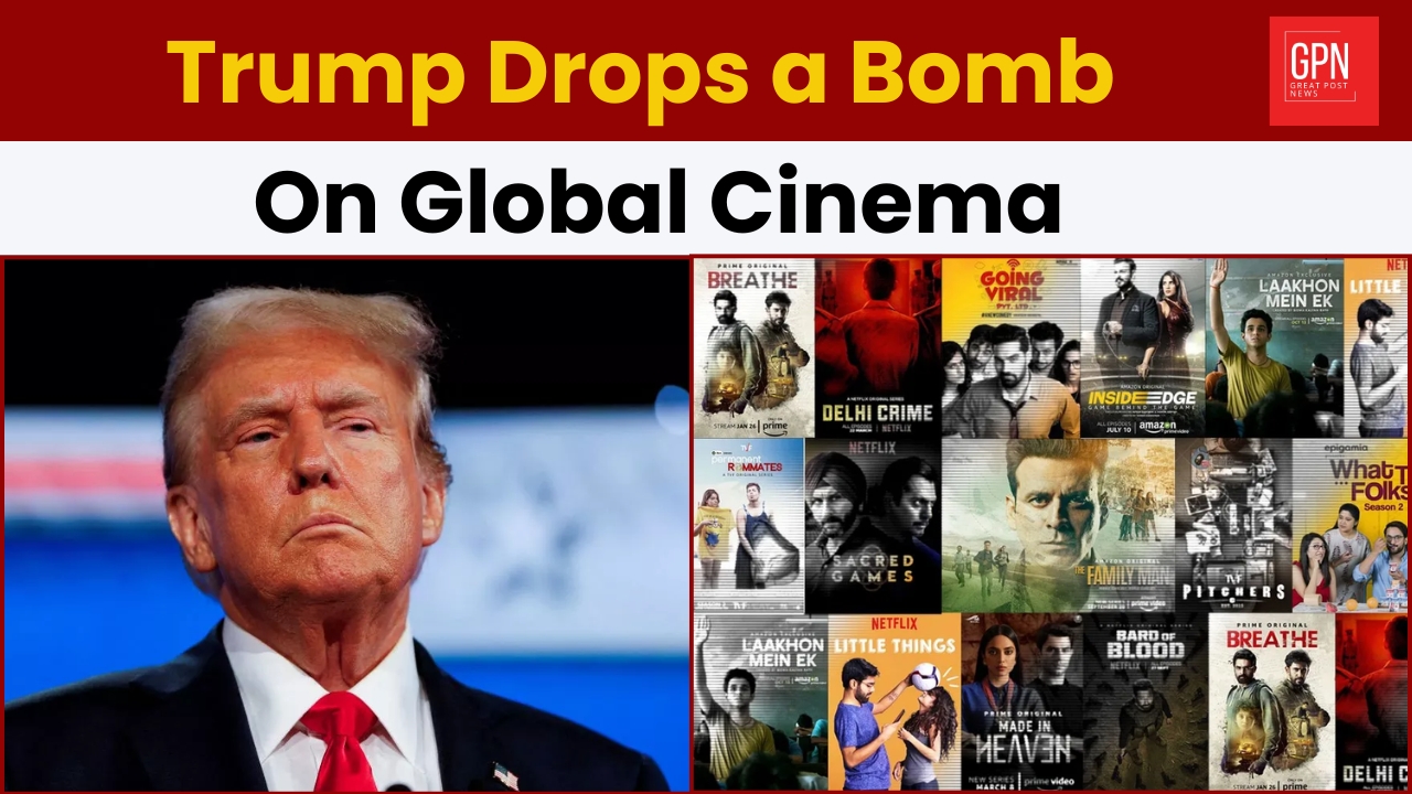 Global Cinema Under Fire: Trump’s 100% Movie Tariff || Great Post News || #donaldtrump