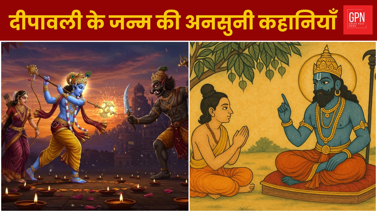 दीपावली का जन्म कैसे हुआ? जानिए रोशनी के इस पर्व की असली कहानी || Great Post News