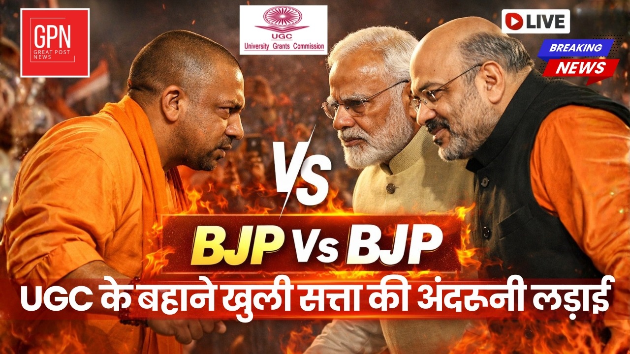 BJP Vs BJP : UGC के बहाने खुली सत्ता की अंदरूनी लड़ाई || Great Post News || #bjpvsbjp