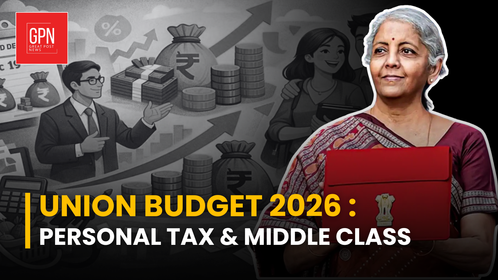 UNION BUDGET 2026 :Personal Tax & Middle Class || Great Post News || #budgetsession