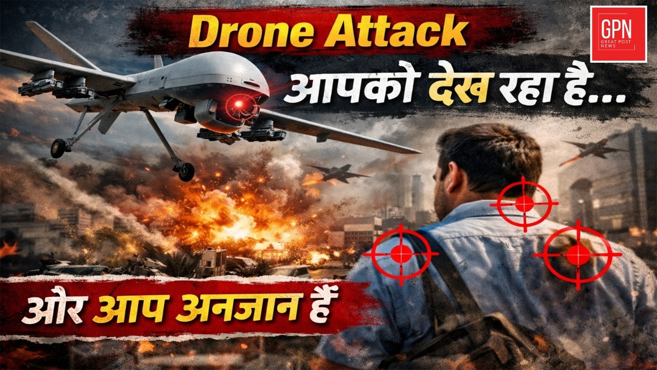 Drone Attack कैसे होता है? सच जानकर डर जाओगे | Middle East War || Great Post News