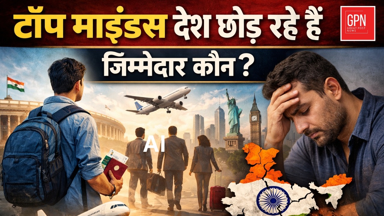 India’s Smartest Minds Are Leaving… Here’s Why || Great Post News